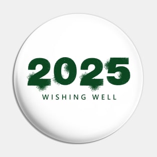 2025 Wishing Well  - Vintage Distressed Pin