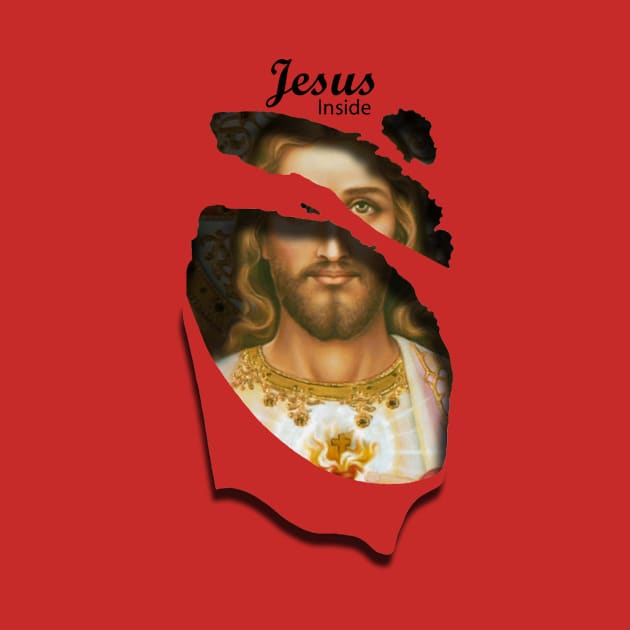 Jesus Inside by StGeorgeClothing