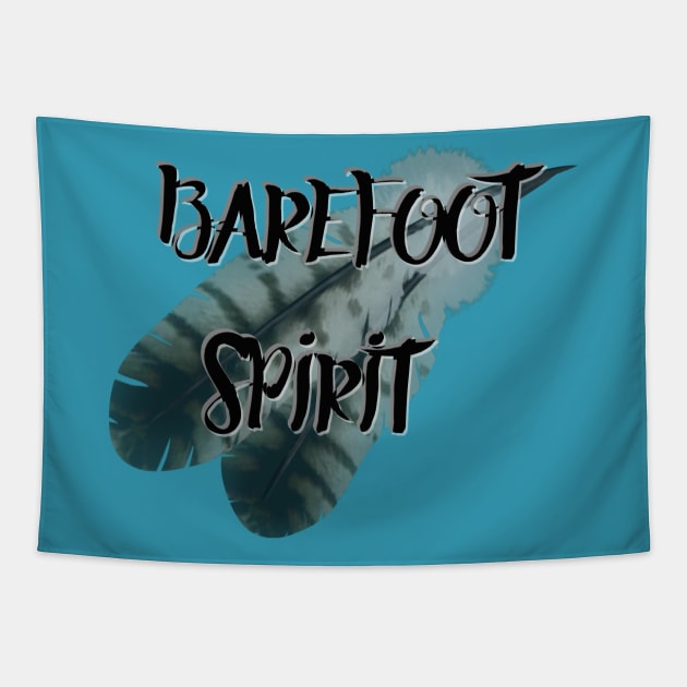 Barefoot Spirit Tapestry by D_AUGUST_ART_53