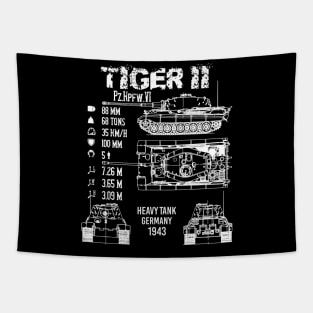 Tiger II Tank Specifications Tapestry