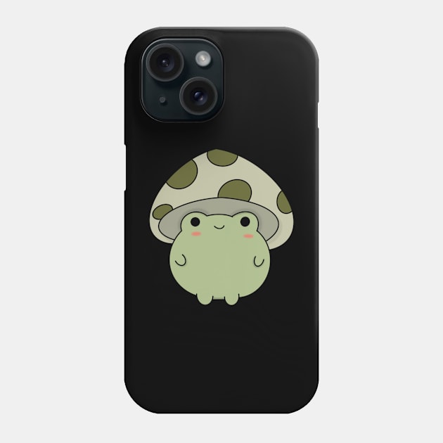 Green MushFrog Phone Case by PrincessFroggy Designs