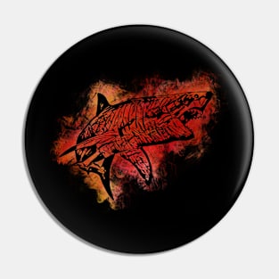 Shark - Red Pin