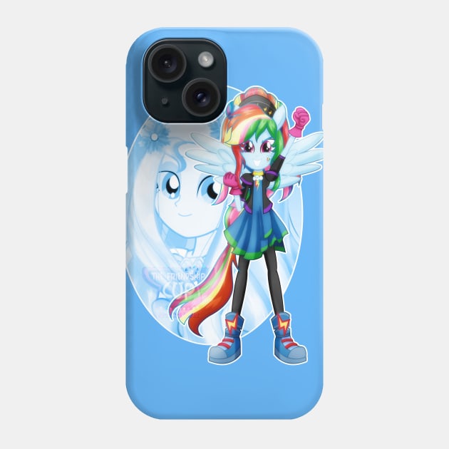 Aphrodite's warrior_Rainbow Dash Phone Case by jotakaanimation