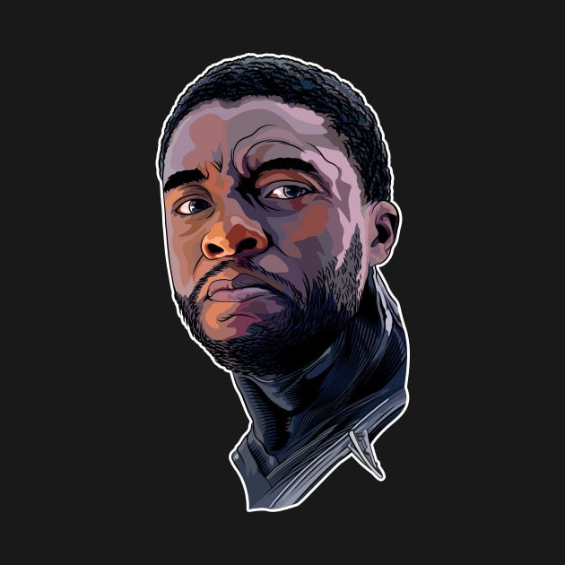 Wakandan King by pentoolarts