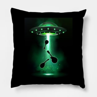 Mandolin Alien Abduction Pillow