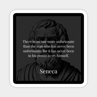 Seneca's Paradox: Misfortune as a Crucible for Self-Discovery Magnet