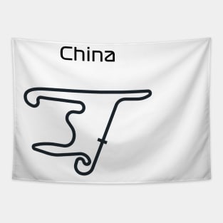 F1 china track design Tapestry