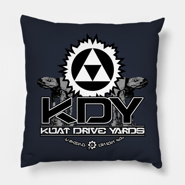 Kuat Drive Yards Pillow by JCD666