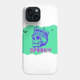 Spooky skull Phone Case