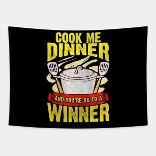 Cook Me Dinner Tapestry