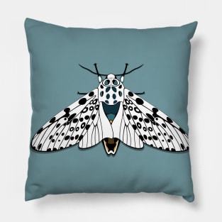 Giant Leopard Moth Pillow