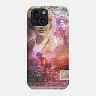 Collage Art Fanny zu Reventlow Phone Case