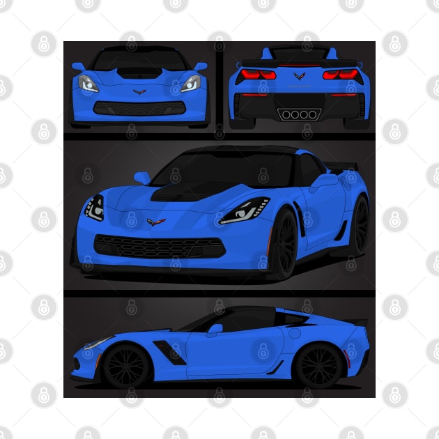 Z06 BLUE by VENZ0LIC