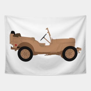 Jeep Willys Tapestry