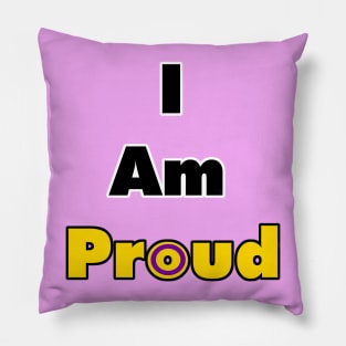 I am proud (Intersex) Pillow