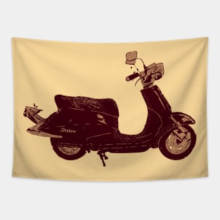 Retro Vintage Scooter Tapestry