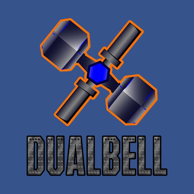 Dualbell Classic Chest Logo Dark by Dualbell Strong