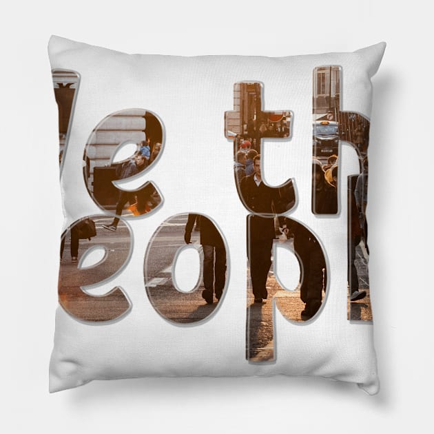 We the People Pillow by afternoontees