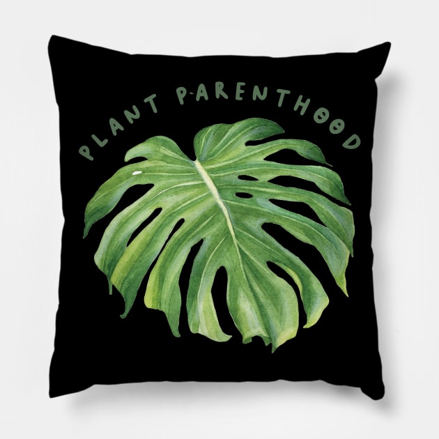 Plant Parenthood Pillow by Dear Fawn Studio