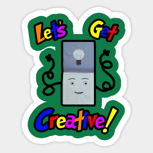 Let's Get Creative! - Youtube - Sticker