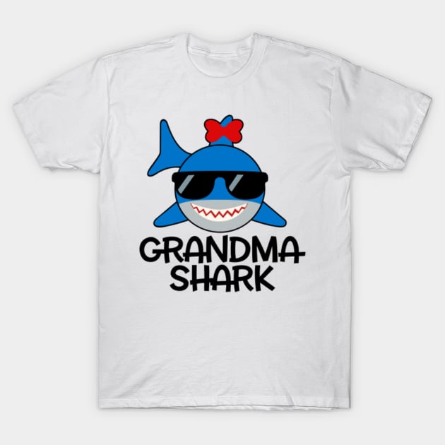 grandma shark t shirt