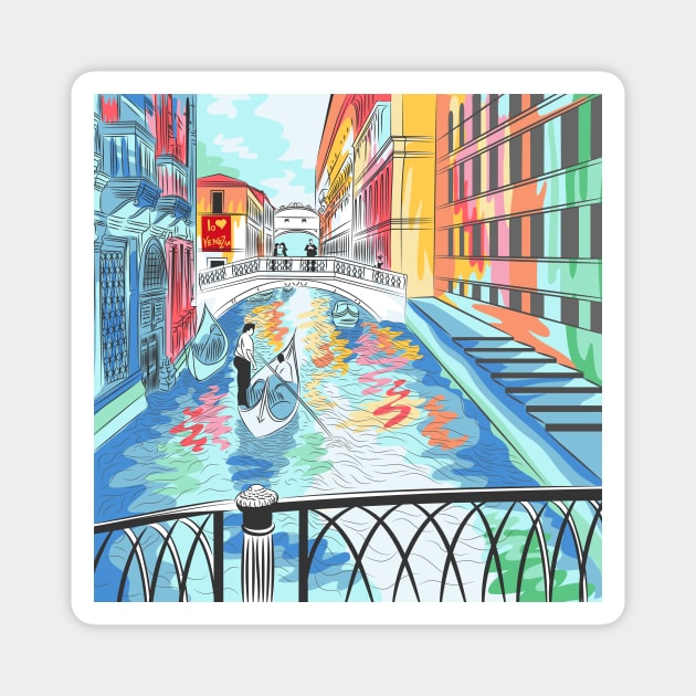 Venice Magnet by kavalenkava