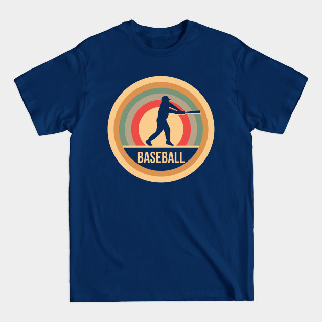 Discover Retro Vintage Baseball Gift For Baseball Players - Baseball - T-Shirt