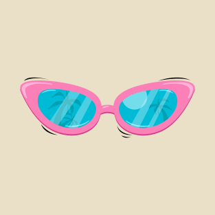 Cute beach sunglass design T-Shirt