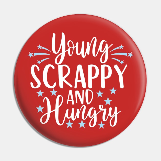 Young Scrappy and Hungry Pin by Estrytee