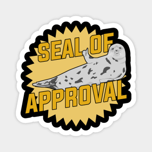 Seal Of Approval Pinniped Animal Lover Gift Magnet