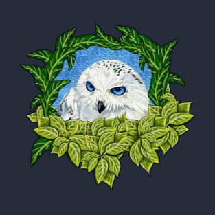 Mister Blue Eyes (Snowy Owl) T-Shirt