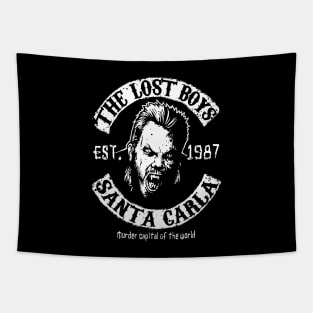 The Lost Boys - Santa Carla Est. 1987 - vintage logo Tapestry