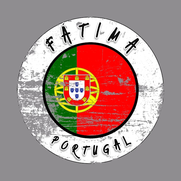 Fatima Portugal Vintage by Travel Penguin