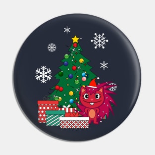 Flaky Around The Christmas Tree Happy Tree Friends Pin