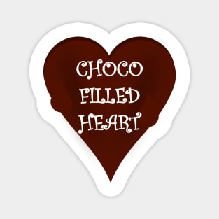 CHOCO FILLED HEART Magnet