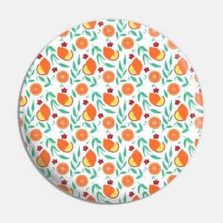 Fresh Orange Lemon Pin