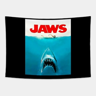 Jaws Graphic art Tapestry