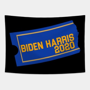 Biden Harris 2020 Blockbuster Shirt Tapestry