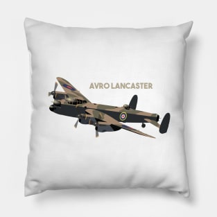 Lancaster British WW2 Airplane Pillow