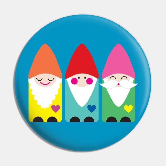 The BFF Garden Gnomes I Pin by littleoddforest