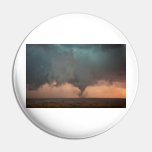 Tornado over fields, USA (C003/6464) Pin