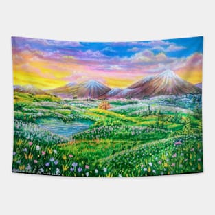 The valley of love Tapestry