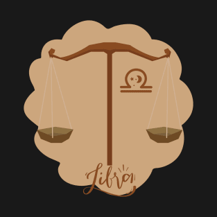 Libra: Balance found in harmony, hearts unite. T-Shirt