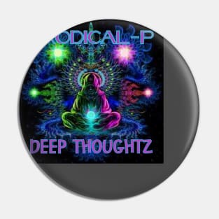 Deep Thoughtz Tee Pin