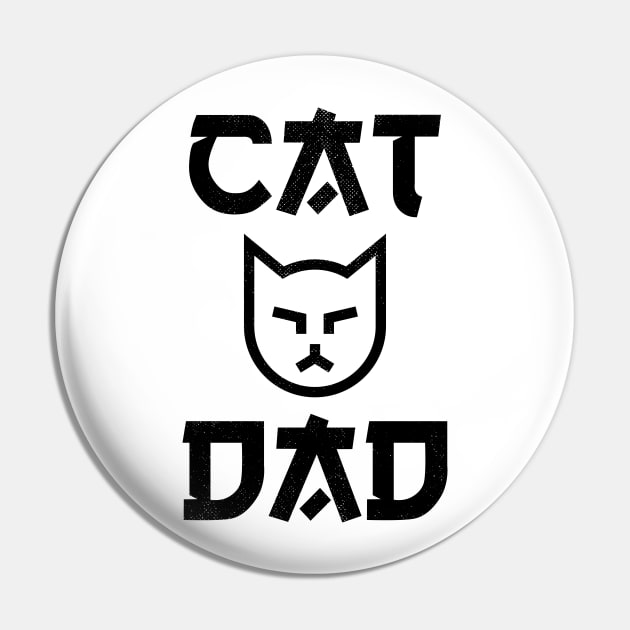 Cat Dad Pin by POD Anytime