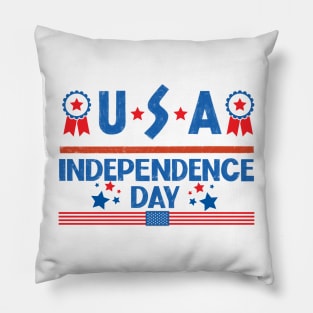 4th of July Independence Day Pillow