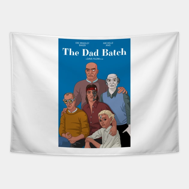 The Dad Batch Tapestry by wearethemetrons