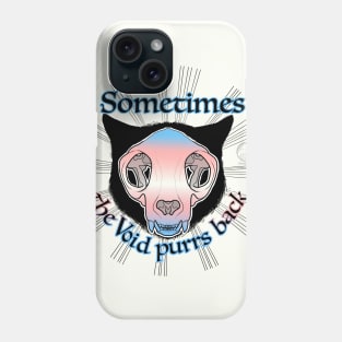 The void purrs back Phone Case