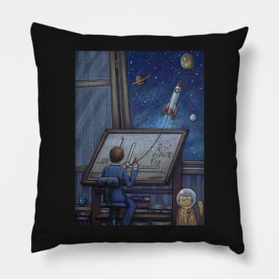 Rocket Science Pillow