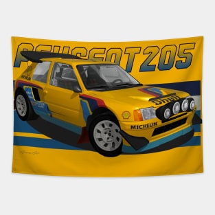 Peugeot 205 T16 Group B Tapestry